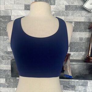 Body Moves Women’s Sports Bra  Blue L